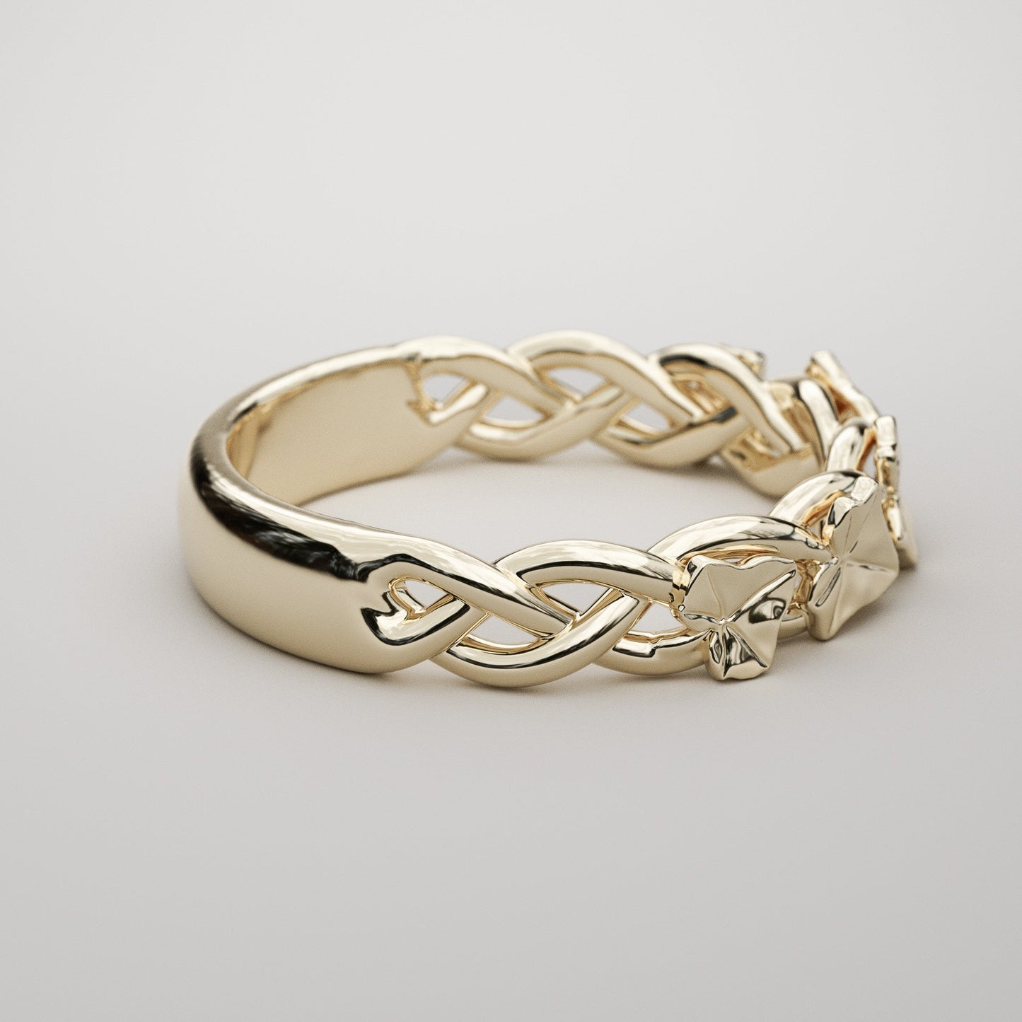 Braided Ivy Ring