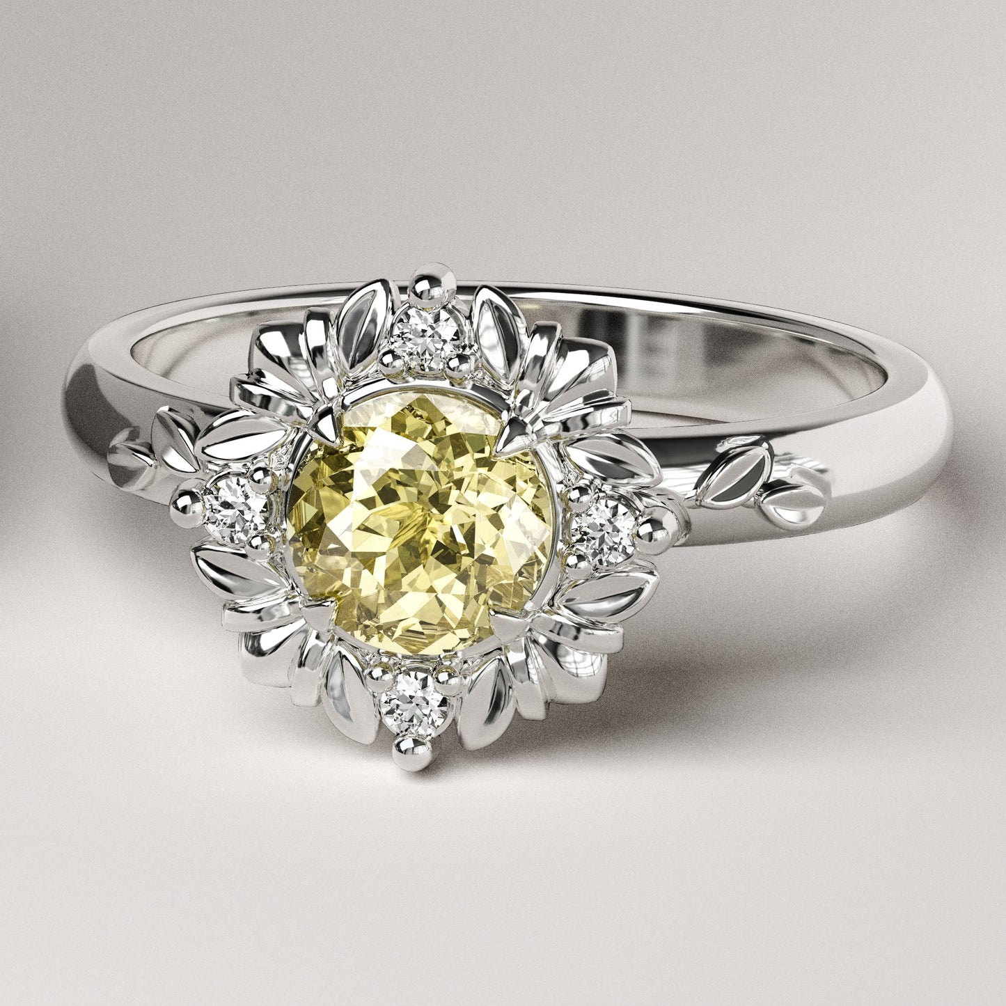 LA GALERIE Chatham Light Yellow Sapphire