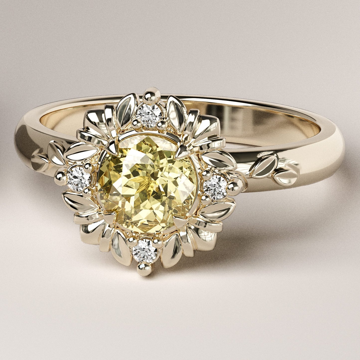 LA GALERIE Chatham Light Yellow Sapphire