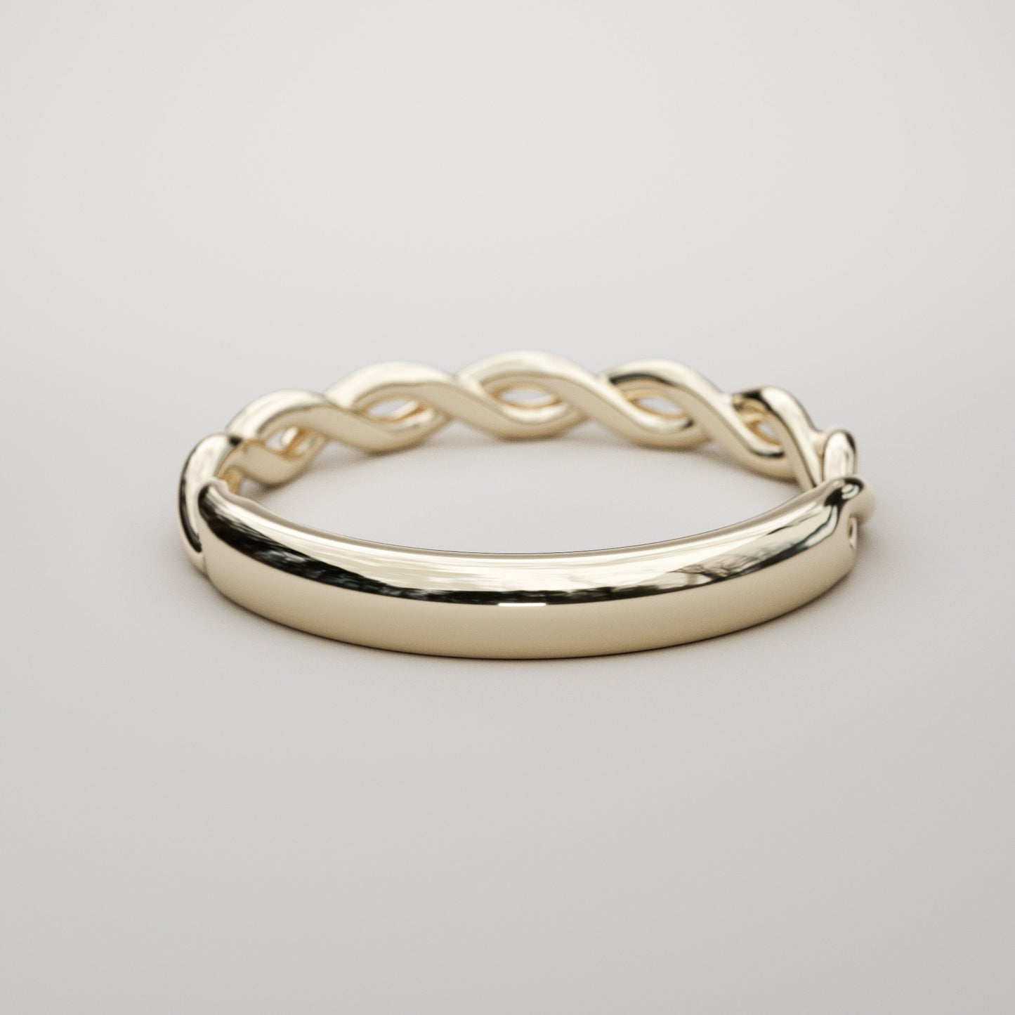 Woven Gold Strands Band