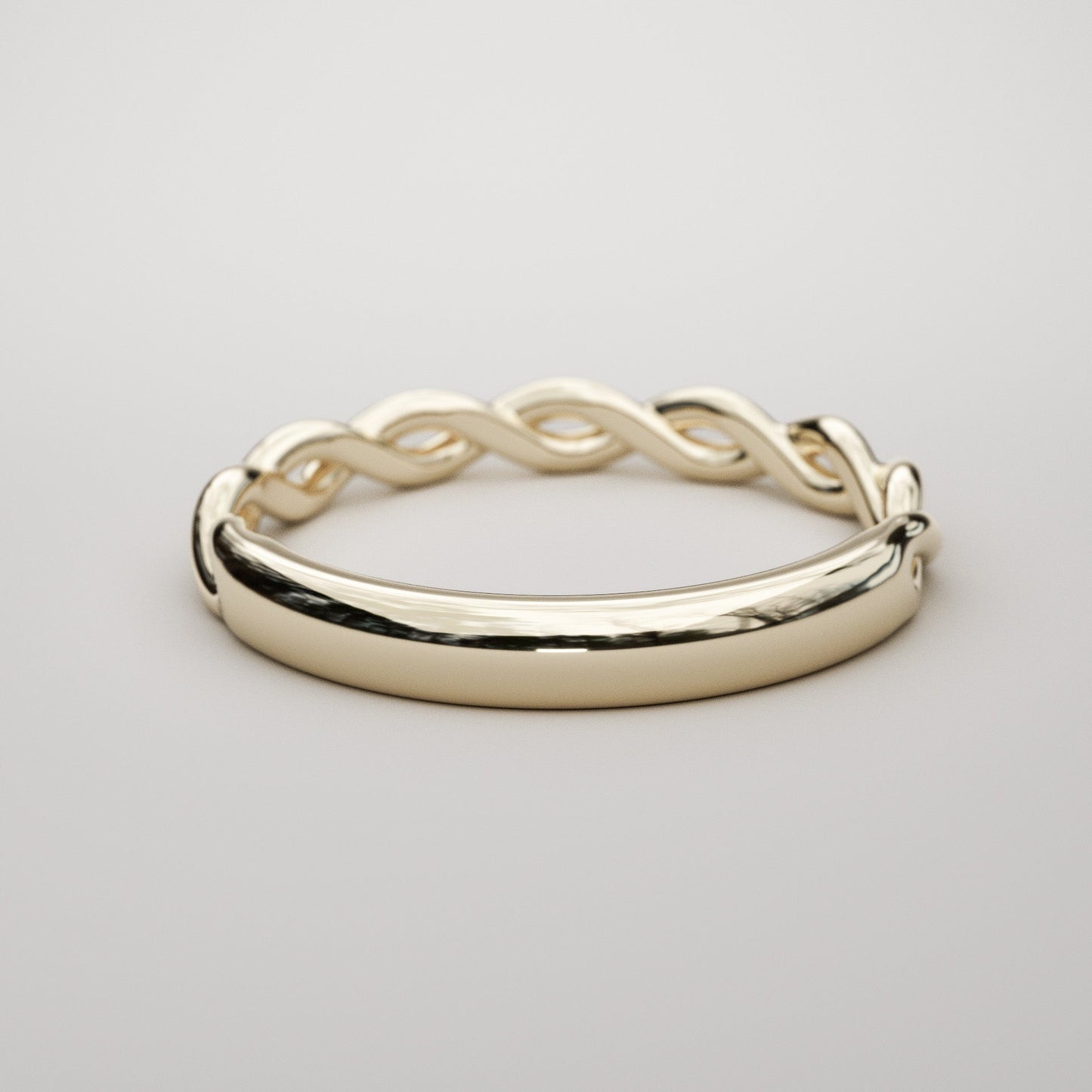 Woven Gold Strands Band