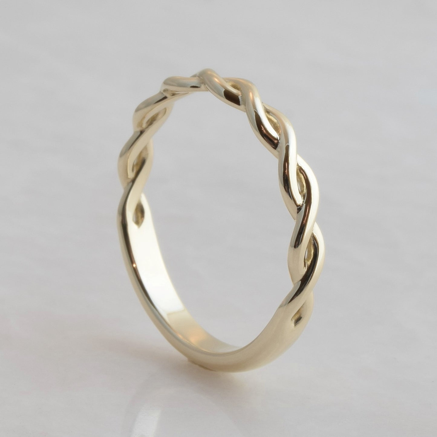 Woven Gold Strands Band