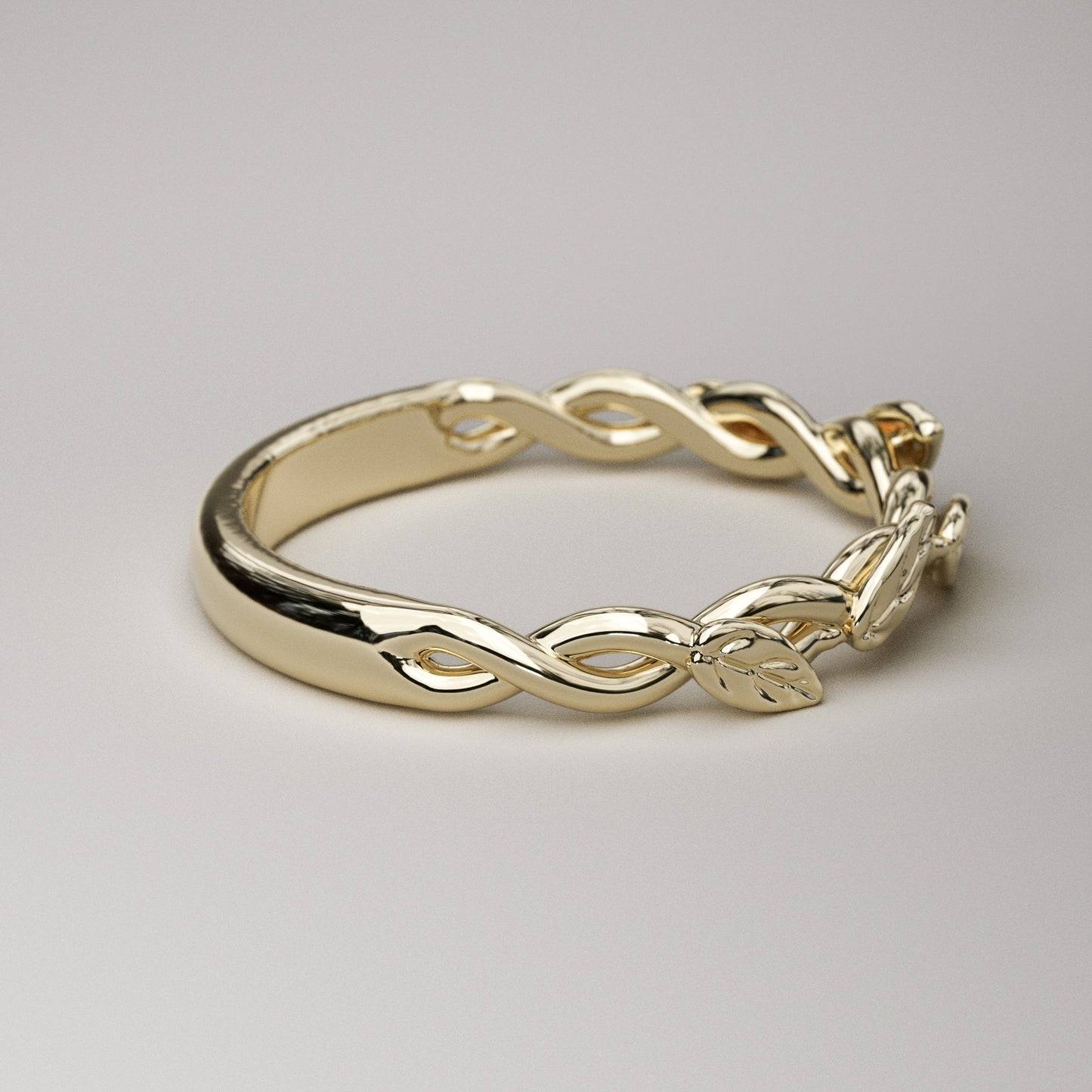 Intertwined Vine Ring