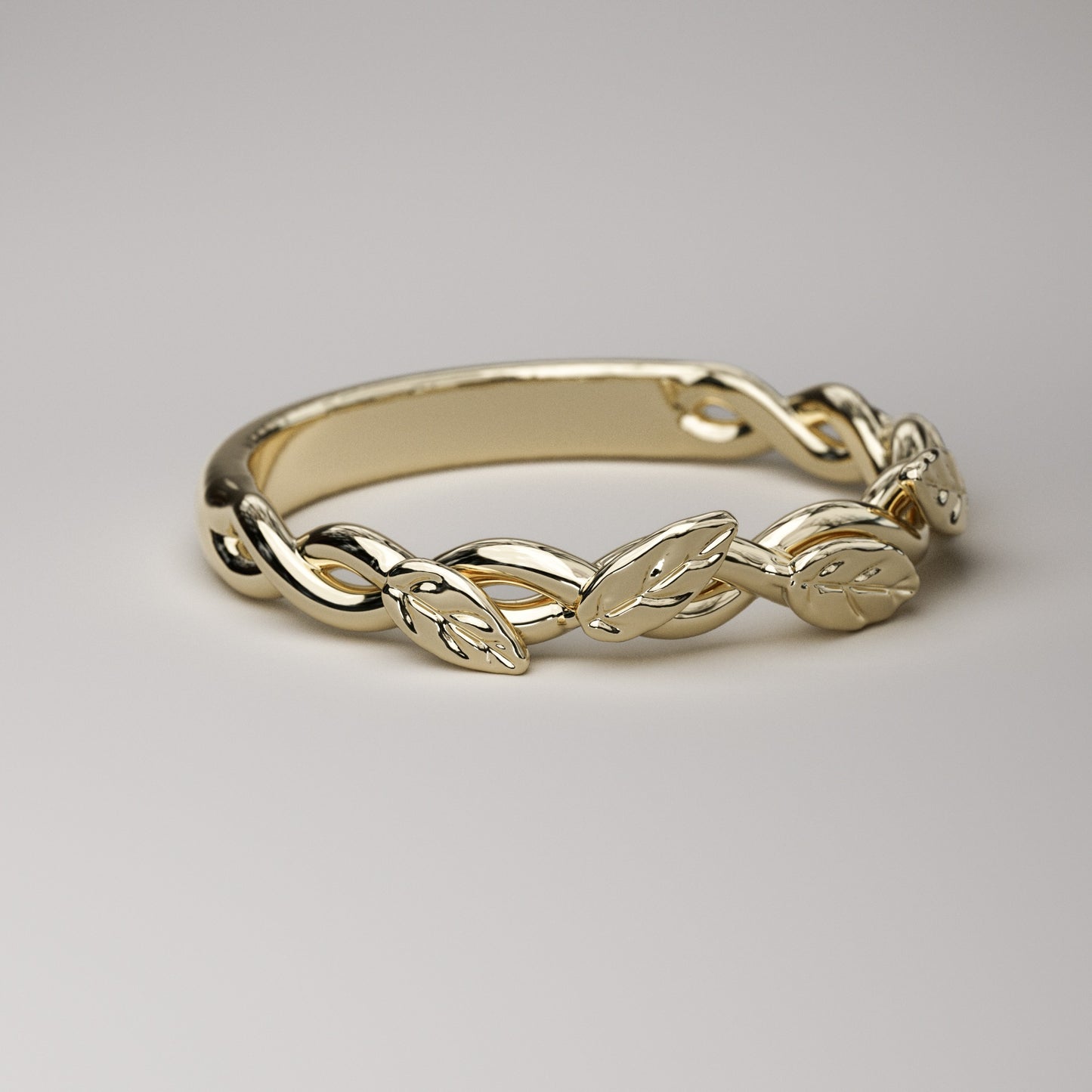 Intertwined Vine Ring