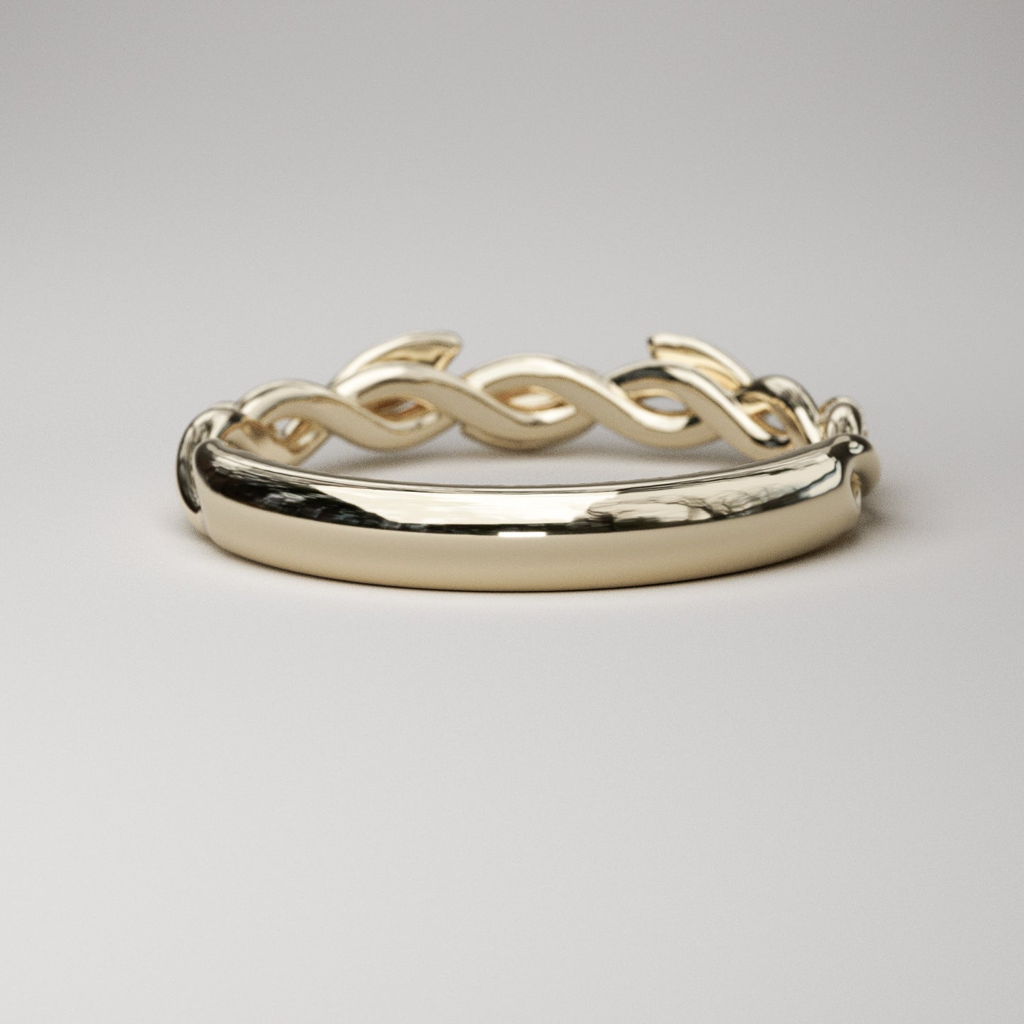 Intertwined Vine Ring