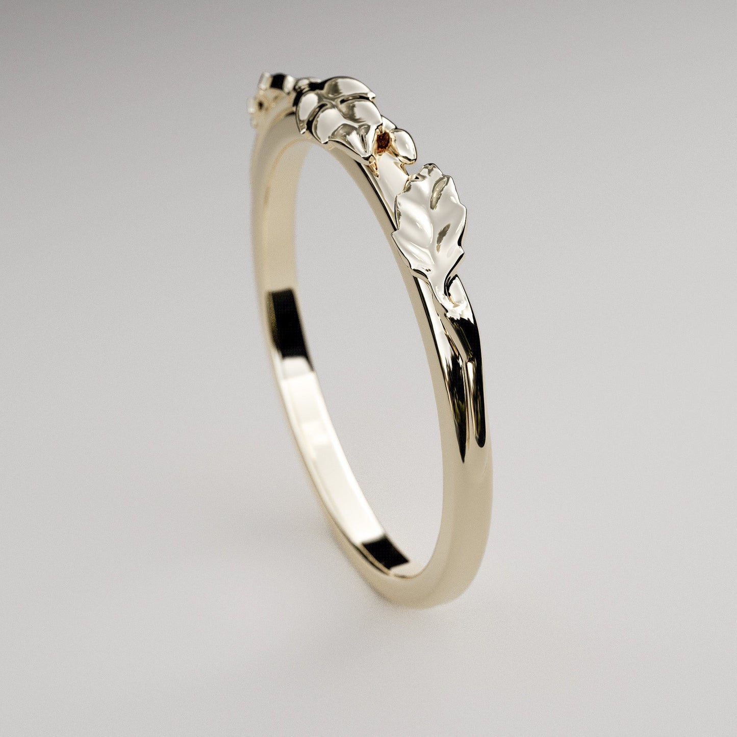 Leaves and Bud Ring