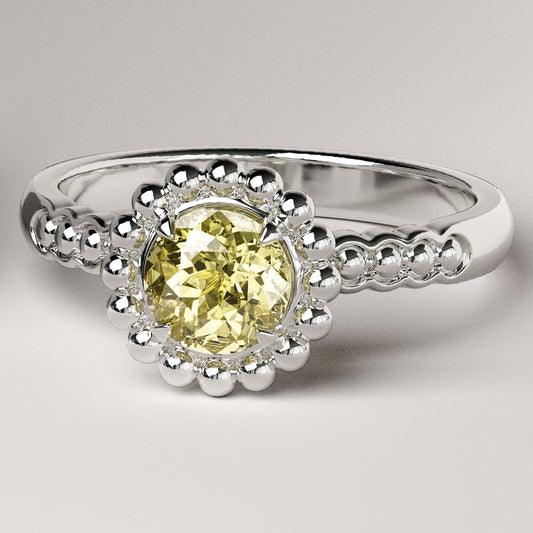 LA SPHÈRES Chatham Light Yellow Sapphire