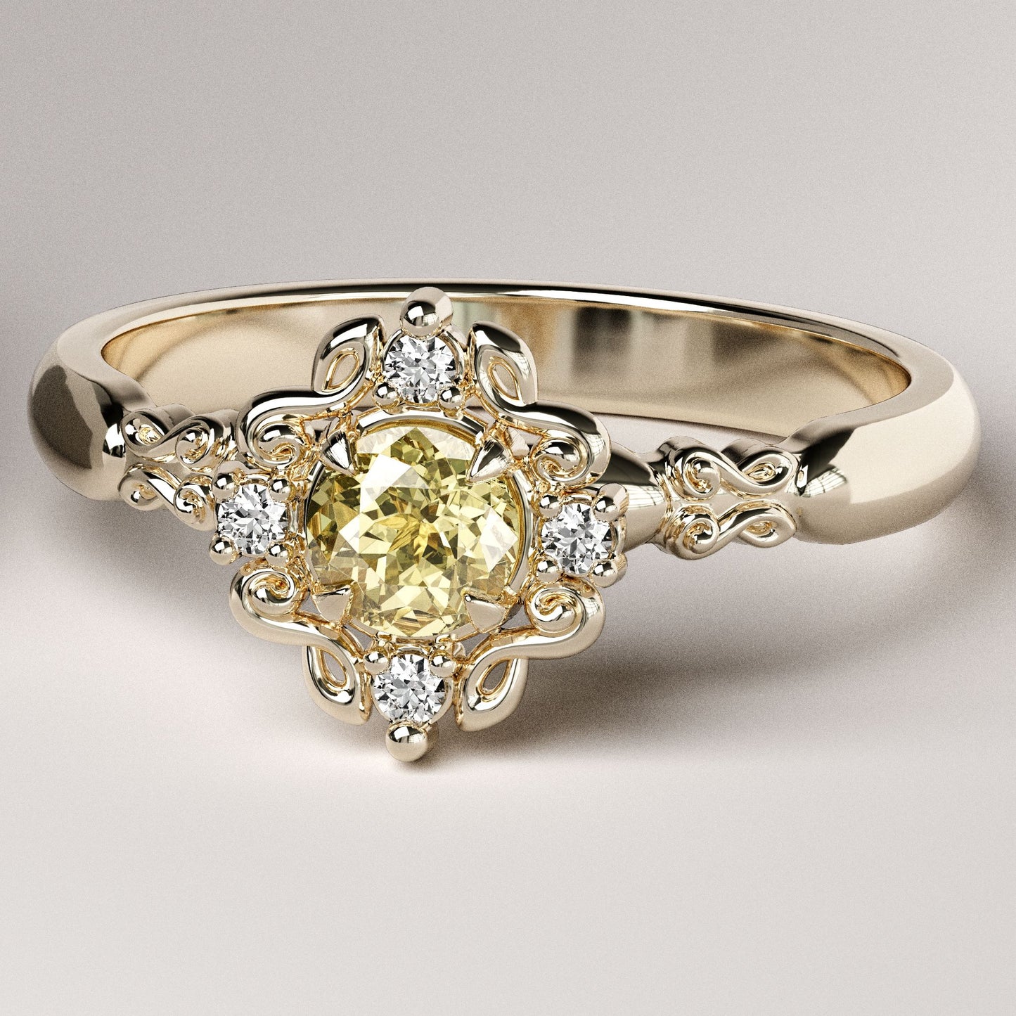 LA TAILLÉE Chatham Light Yellow Sapphire