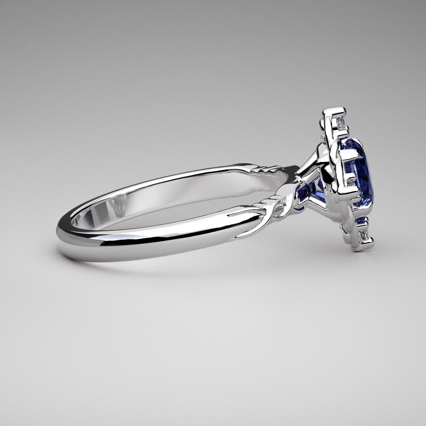 ENTRELACÉE Chatham Blue Sapphire