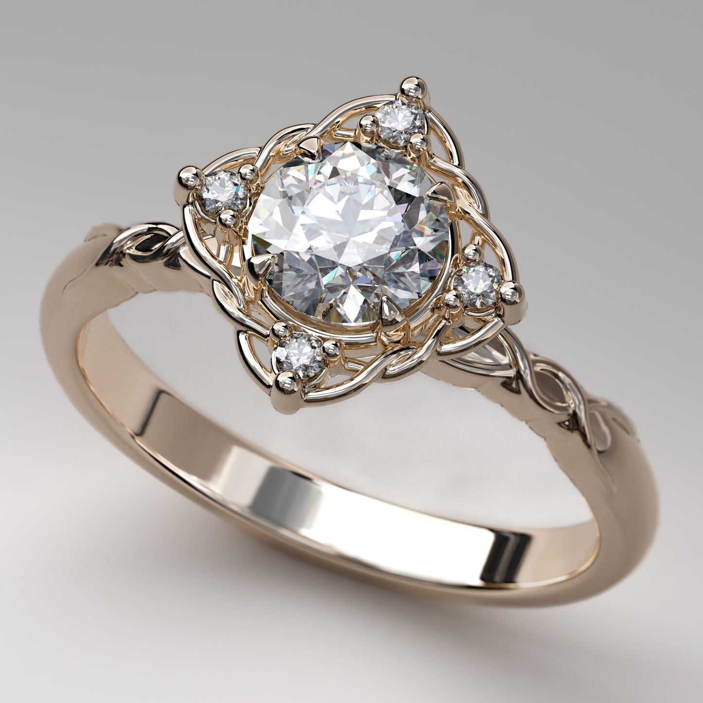 ENTRELACÉE Moissanite