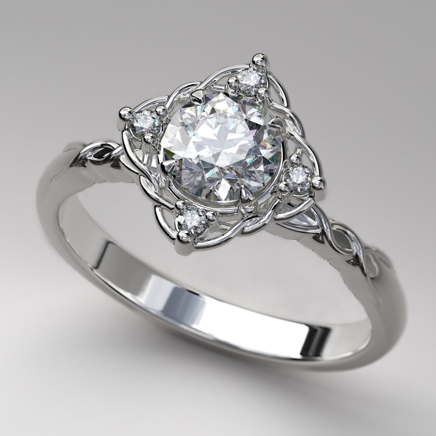 ENTRELACÉE Moissanite