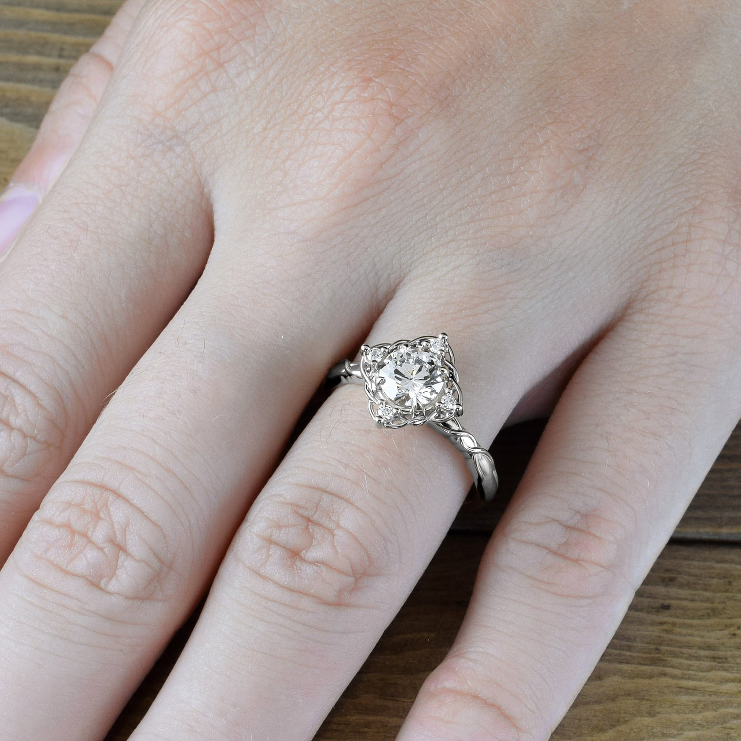 ENTRELACÉE Moissanite