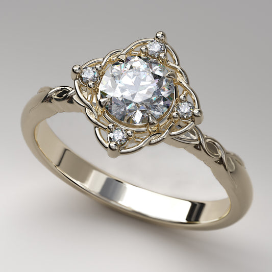 ENTRELACÉE Moissanite