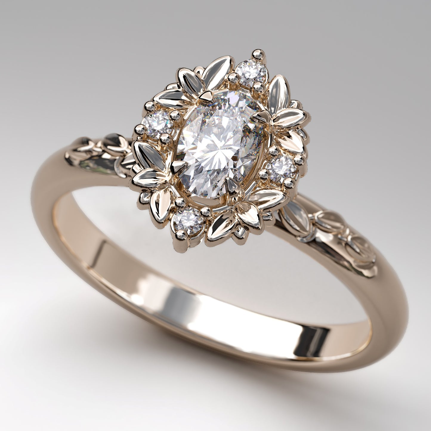 LA COURONÉE II Moissanite