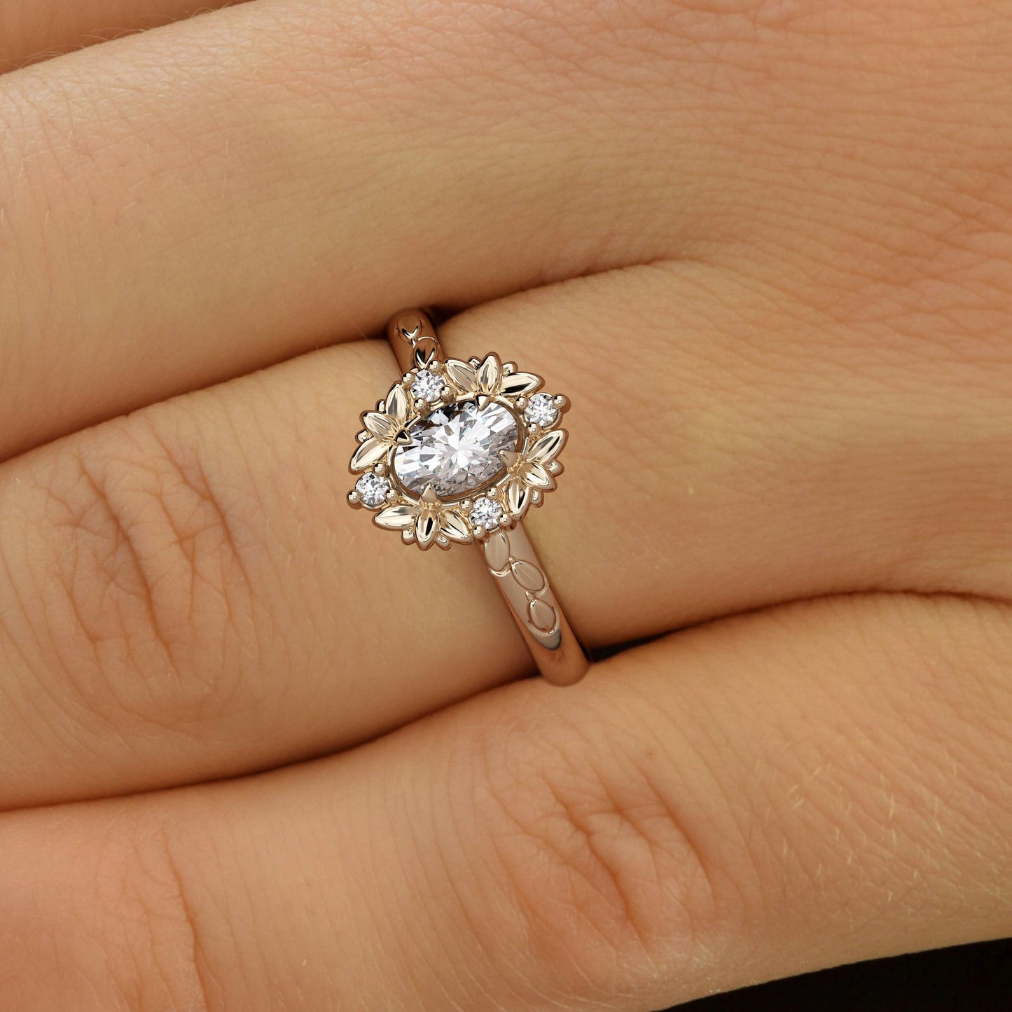 LA COURONÉE II Moissanite