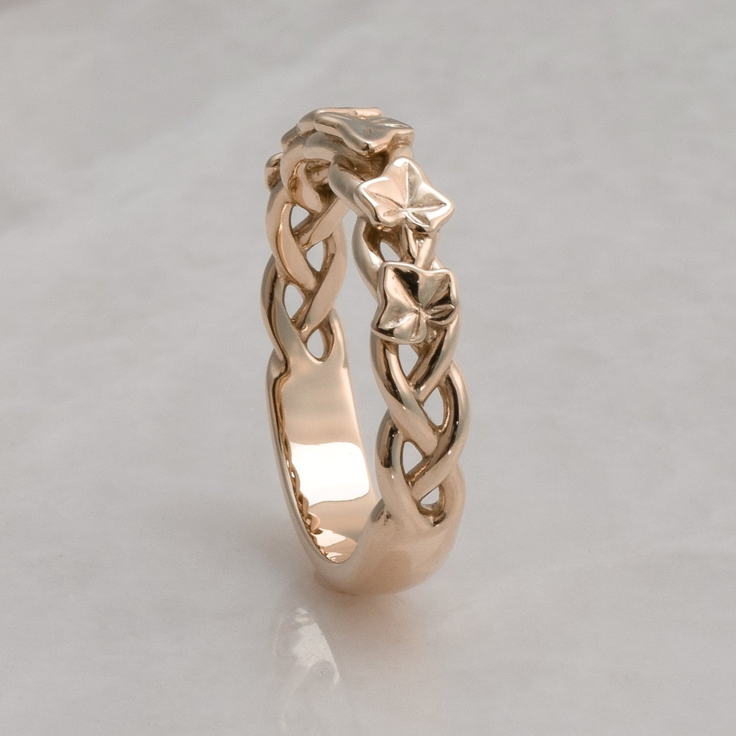 Braided Ivy Ring