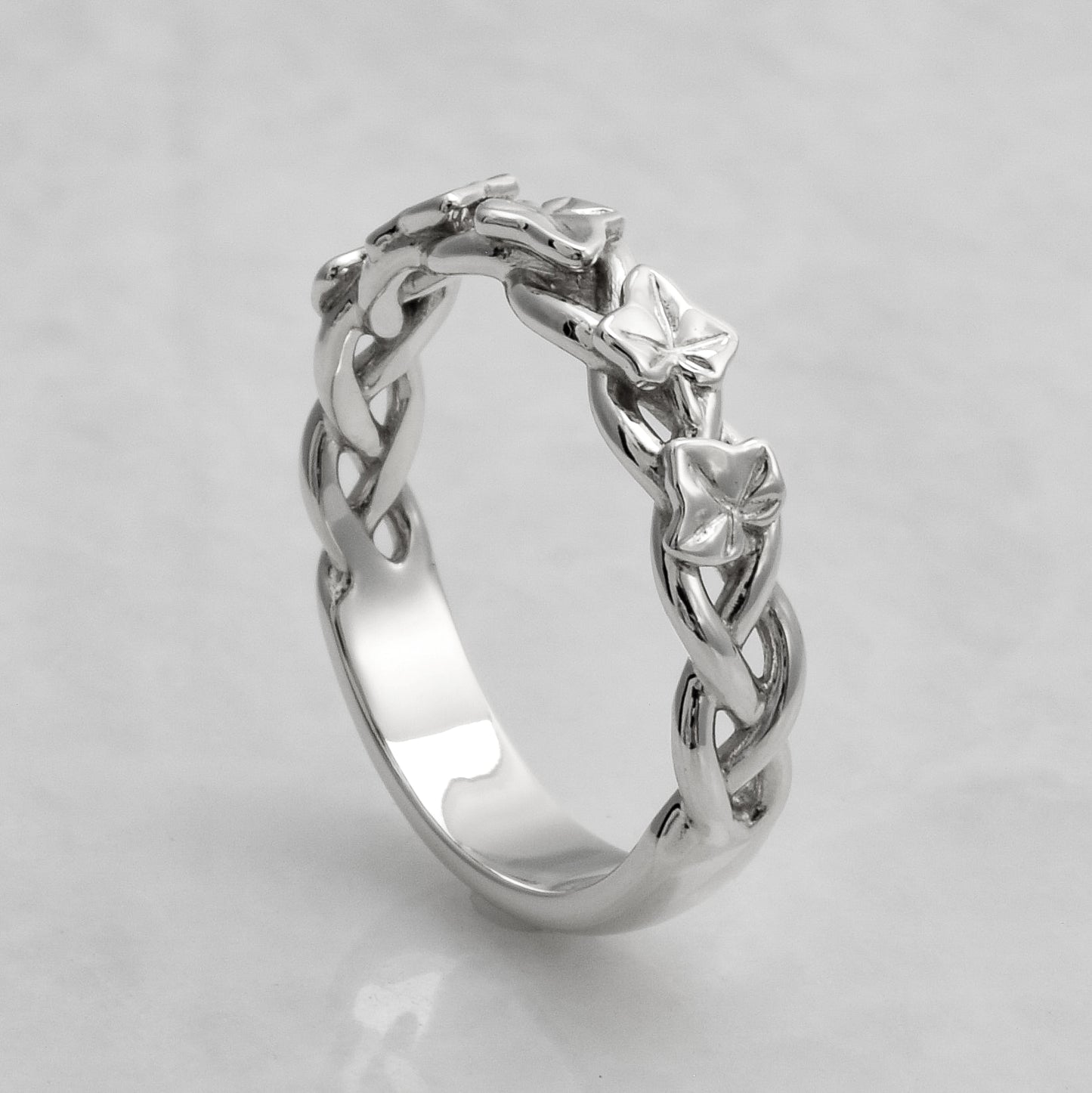 Braided Ivy Ring