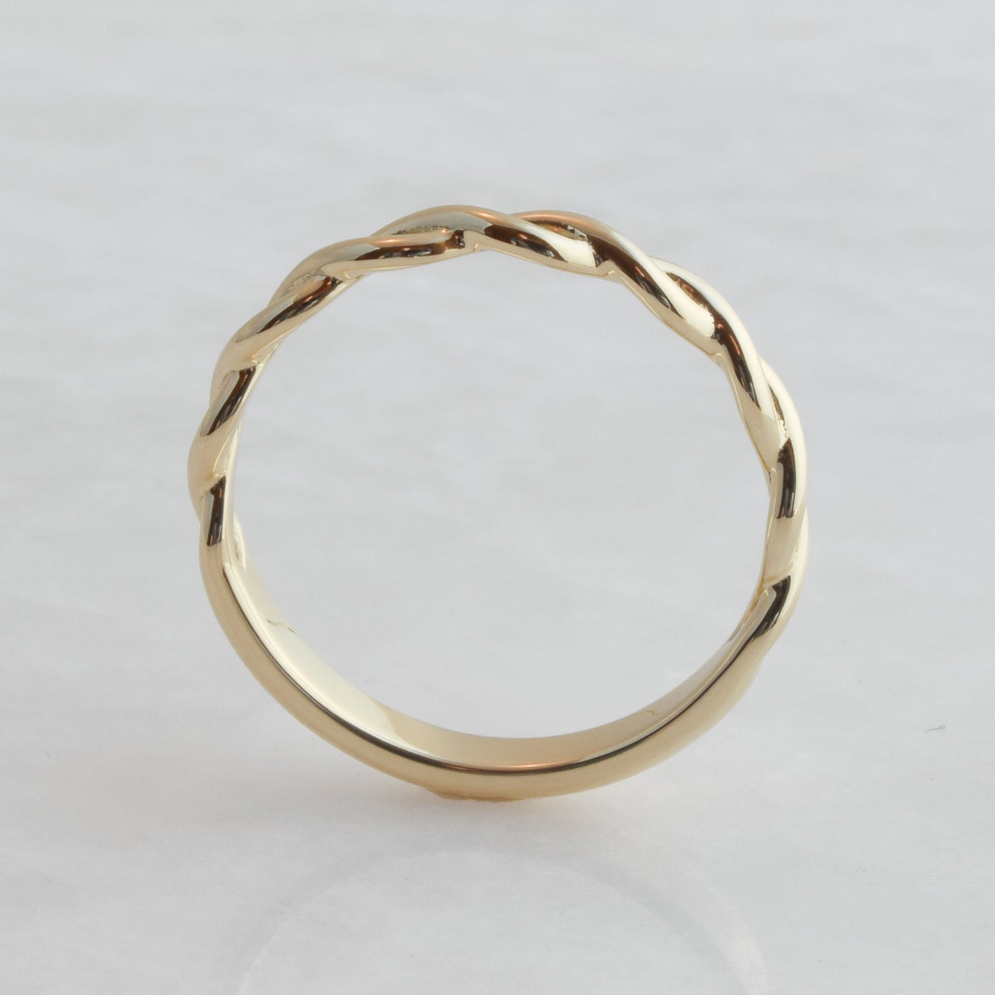 Woven Gold Strands Band