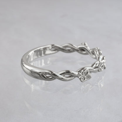woven ivy ring