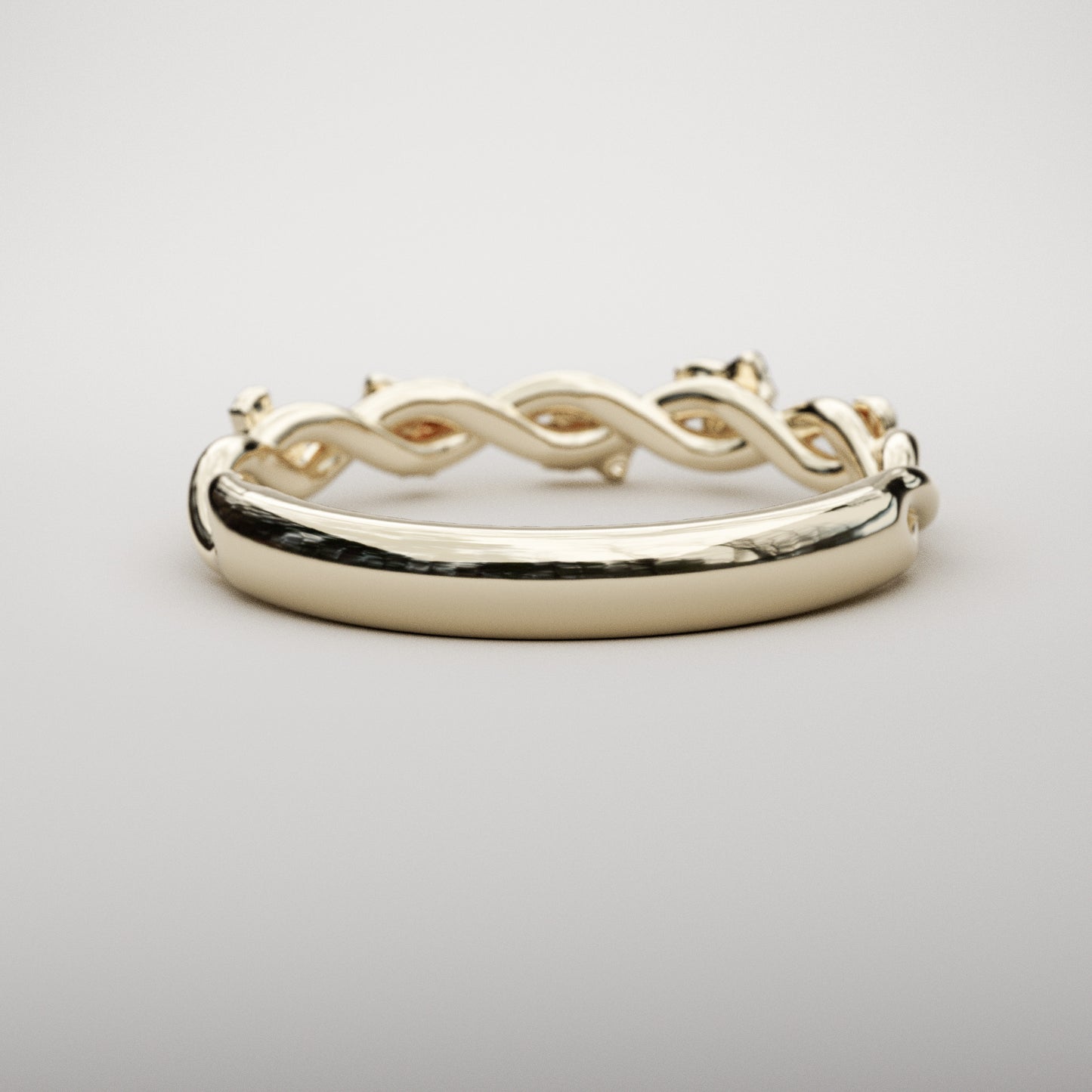 Intertwined Ivy Ring
