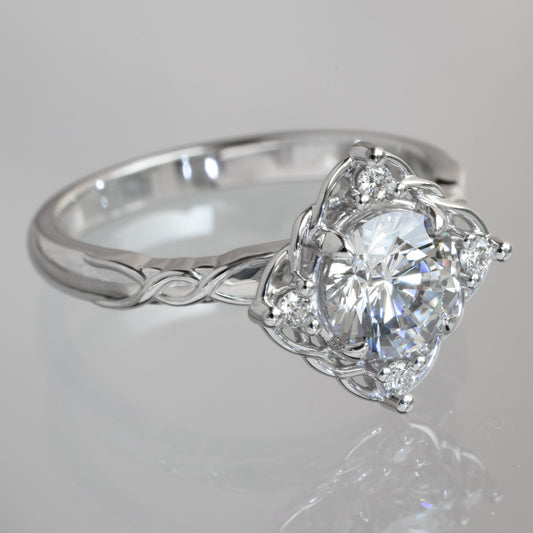 ENTRELACÉE Moissanite